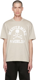 mastermind WORLD Off-White College T-Shirt