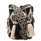 Nanushka Women's The Bucket Bag in Crème/Black Diamond Check