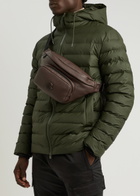 Moncler Durance Grained Leather Belt bag - Brown - One Size