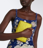 Judith Leiber Couture Slim Slide embellished clutch