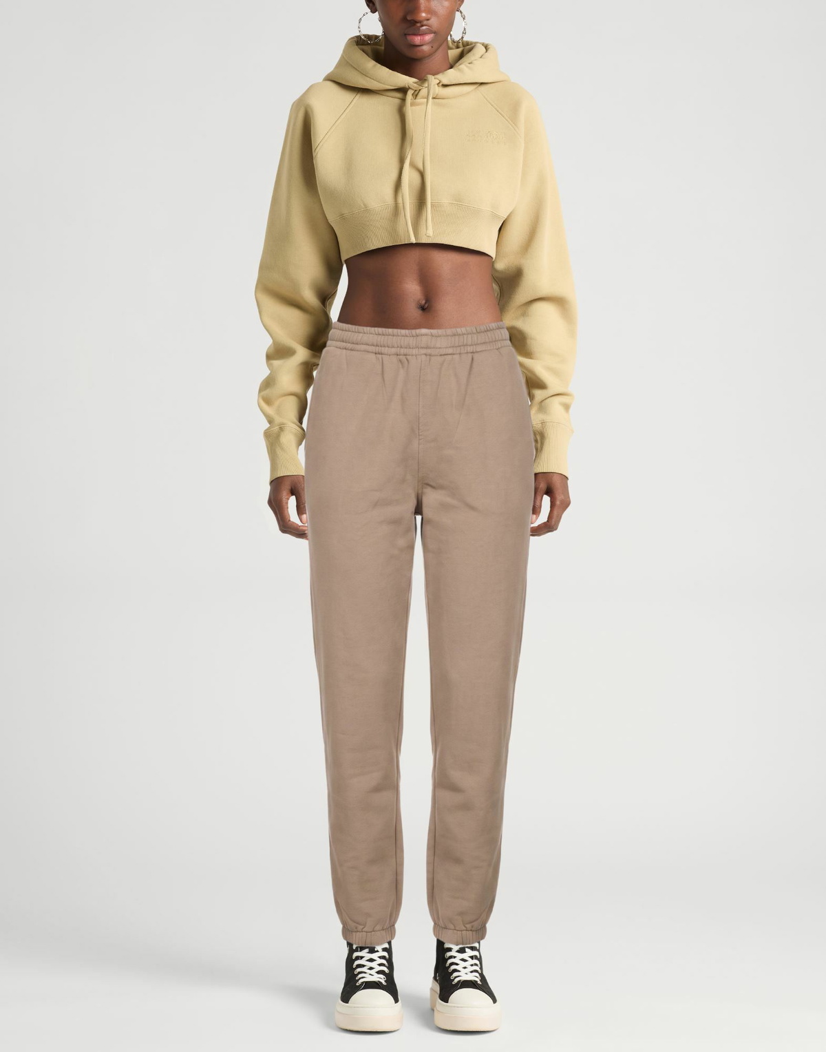 Auralee Womens Pants in Khaki
