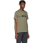 rag and bone Green Sound Wave T-Shirt