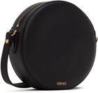 Versace Black 'La Medusa' Round Pouch