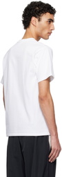 BAPE White ABC Camo College Milo T-shirt