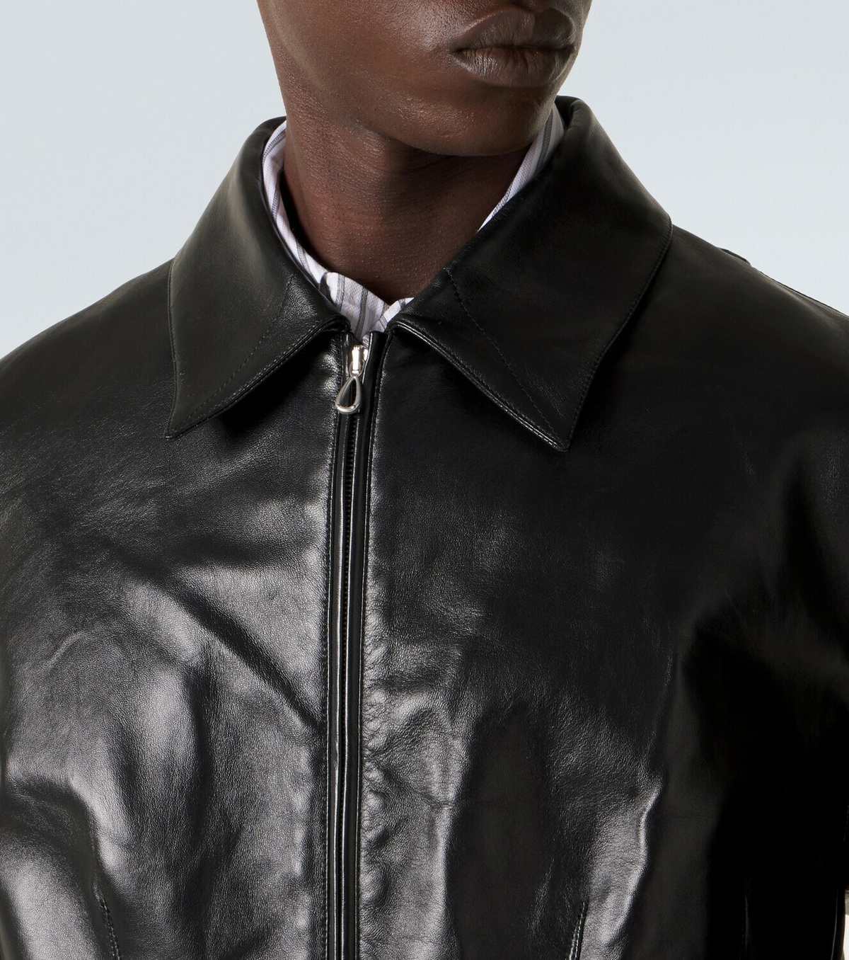 Kiko Kostadinov Lur leather jacket