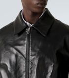 Kiko Kostadinov Lur leather jacket