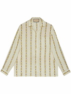 GUCCI - Printed Silk Shirt