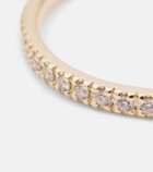 Sydney Evan 14kt yellow gold eternity ring with diamonds