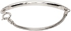 MM6 Maison Margiela Silver Minimal Bar Bracelet
