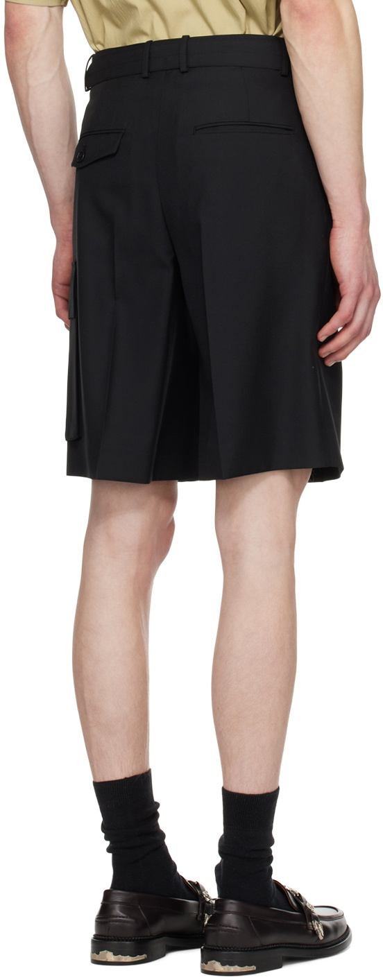 Dunst Black Pocket Shorts