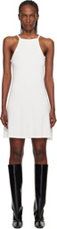 Courrèges Off-White Spongy Heritage Minidress