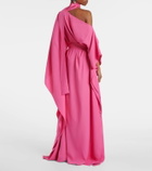 Taller Marmo Taylor belted crêpe cady kaftan