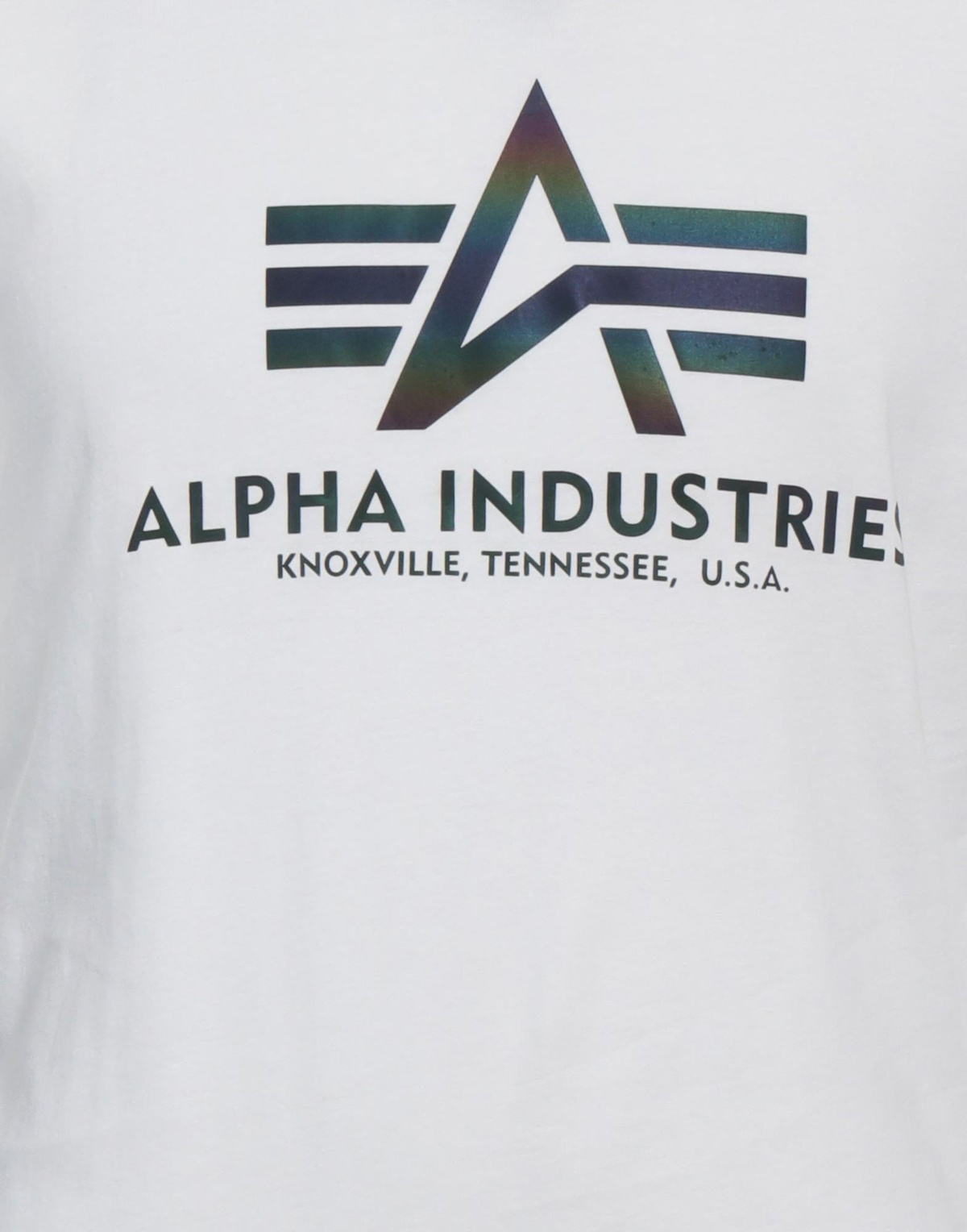 Alpha Industries Mens T-shirt in White