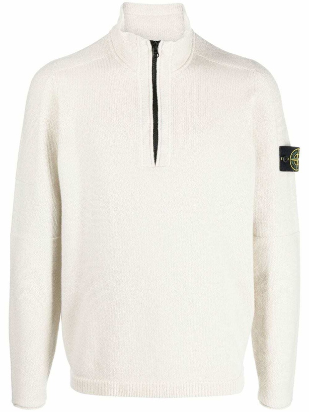 Photo: STONE ISLAND - Half-zip Sweatshirt