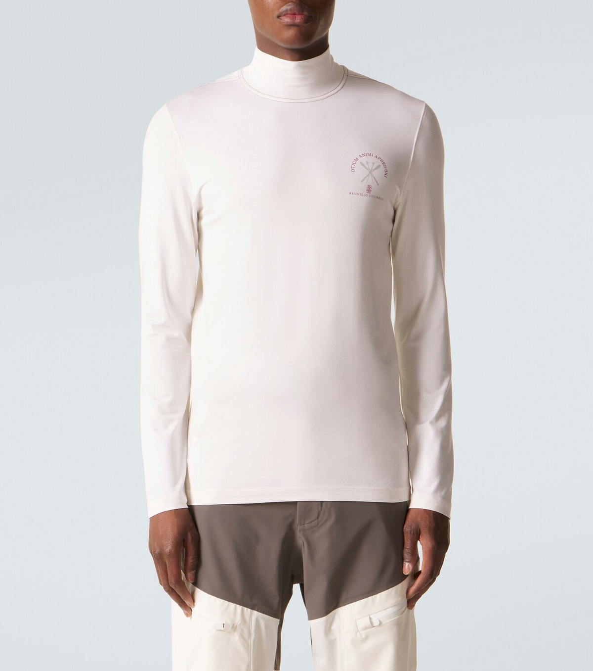 Brunello Cucinelli Silk ski sweatshirt