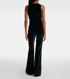 Etro Cotton velvet vest