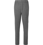 AMI - Grey Slim-Fit Tapered Virgin Wool Suit Trousers - Gray