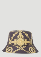Versace Baroque Print Bucket Hat male Gold