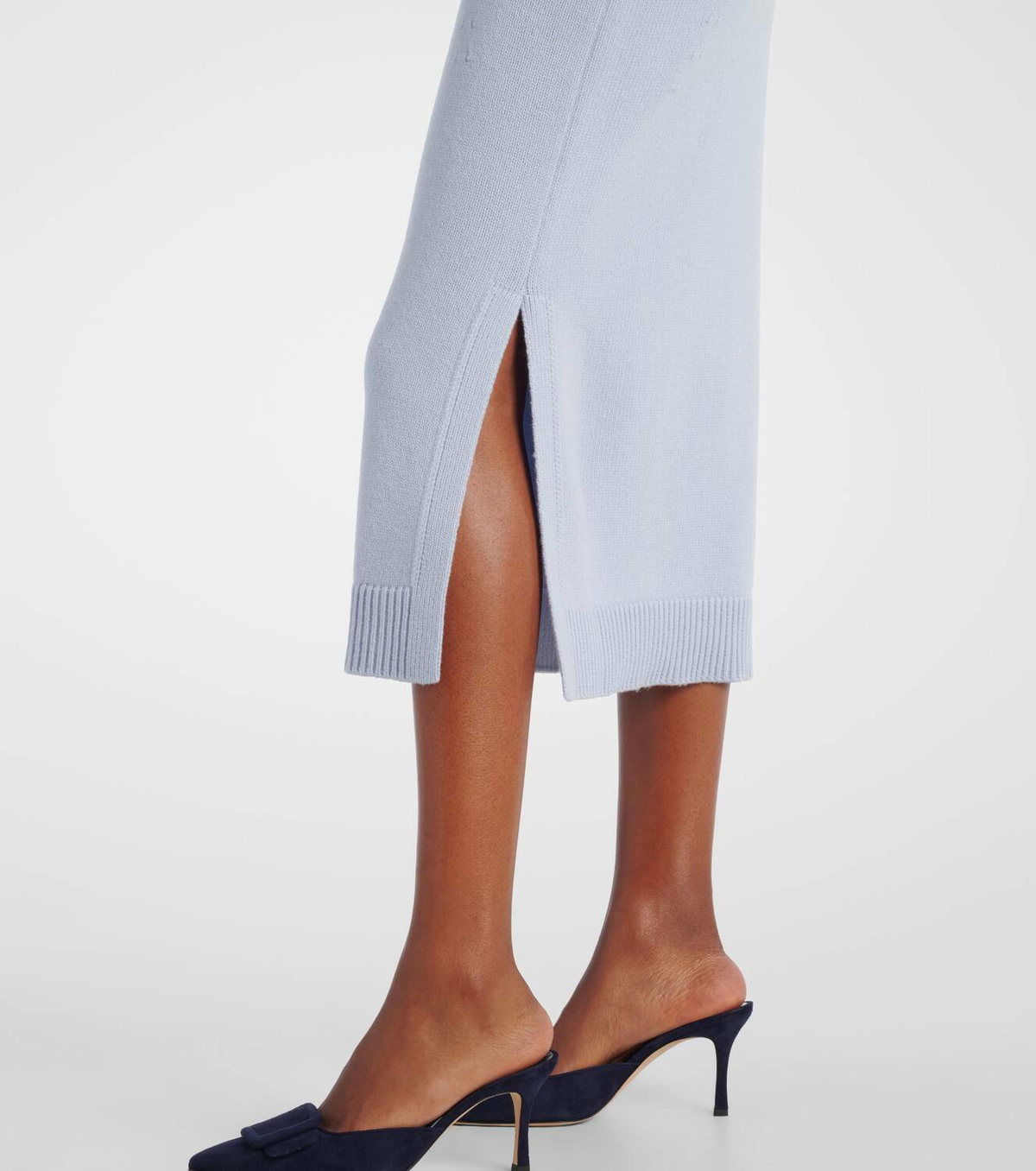 Carolina Herrera Wool and cashmere pencil skirt