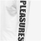 Pleasures Men's Long Sleeve Art News T-Shirt in White