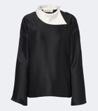 Róhe Satin blouse
