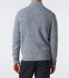 Fedeli Alpaca and wool cardigan