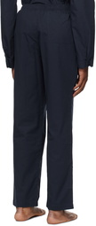 Sunspel Navy Straight-Leg Pyjama Pants