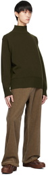 Taiga Takahashi Khaki Lot. 514 Turtleneck