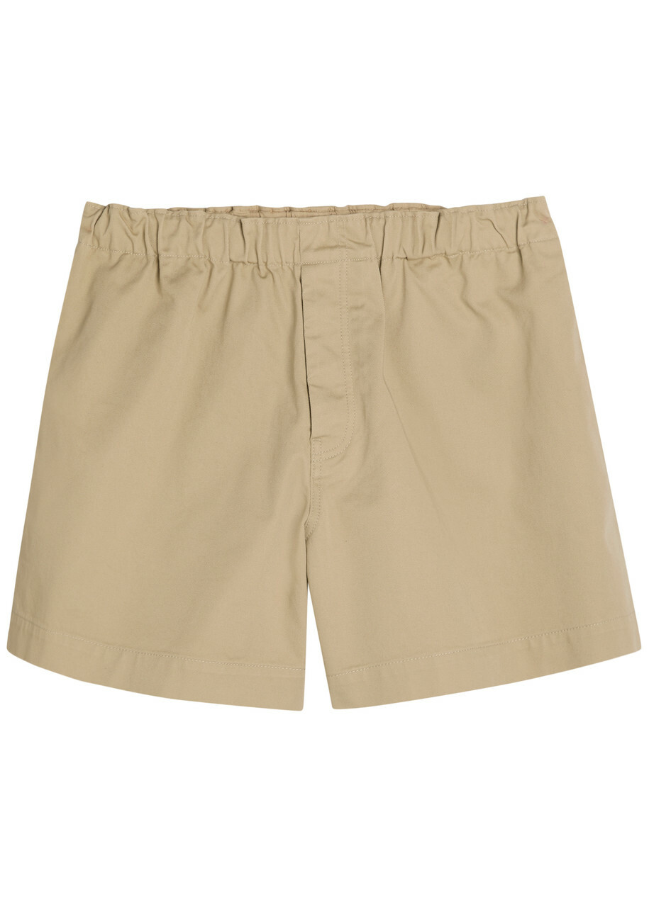 JW Anderson Cotton Shorts Beige