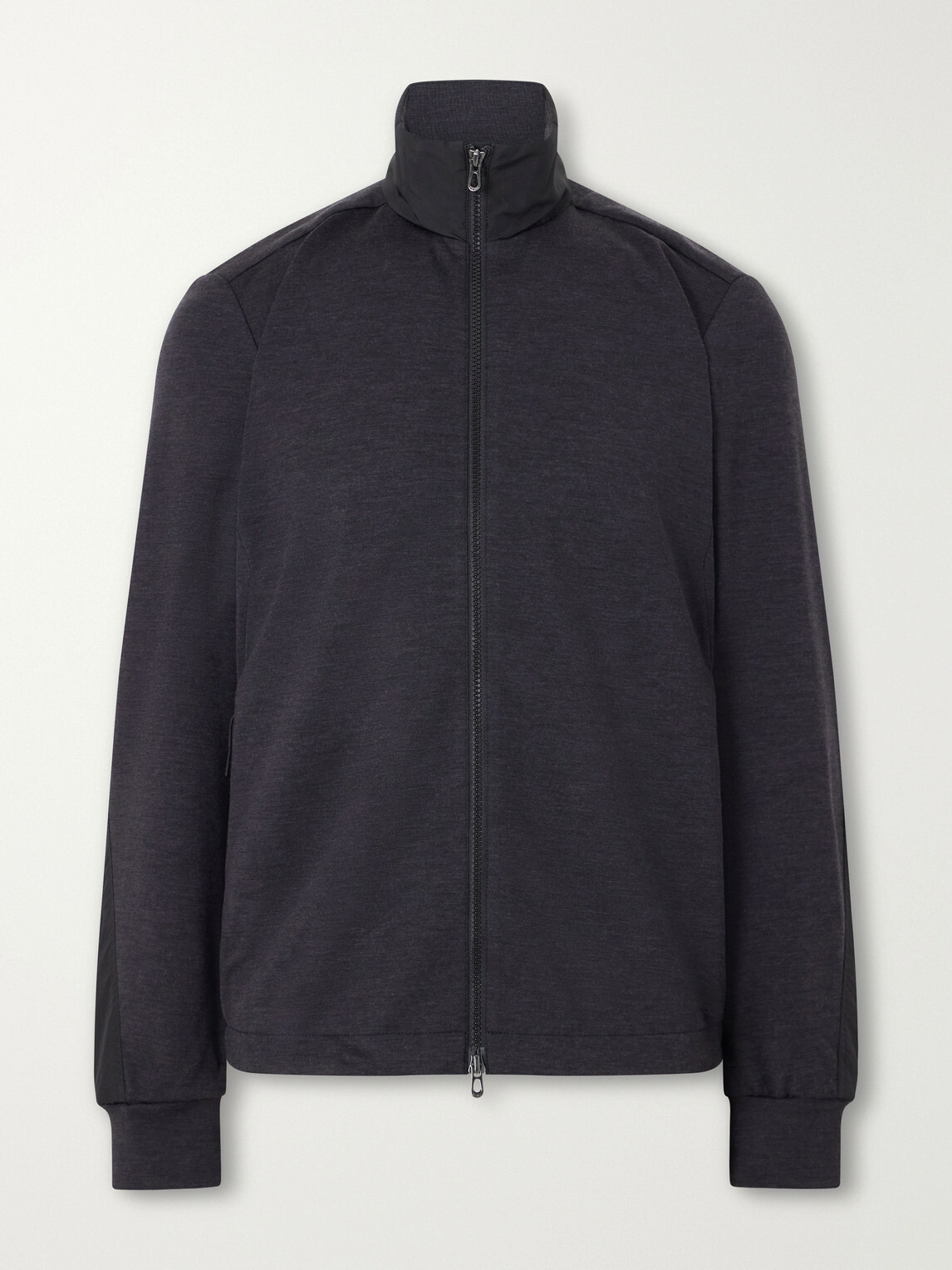 SEASE - Explorer Wool-Blend Zip-Up Ski Mid-Layer - Gray