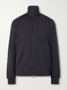 SEASE - Explorer Wool-Blend Zip-Up Ski Mid-Layer - Gray