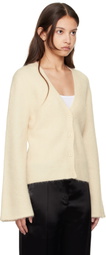 Filippa K Off-White Fluffy Cardigan