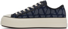 Valentino Garavani Blue Iconographe Sneakers