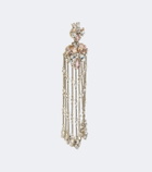 Rabanne Crystal-embellished drop earrings