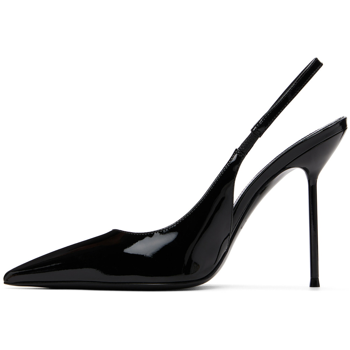 Paris Texas Black Lidia Slingback 105 Heels