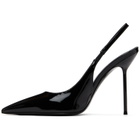 Paris Texas Black Lidia Slingback 105 Heels