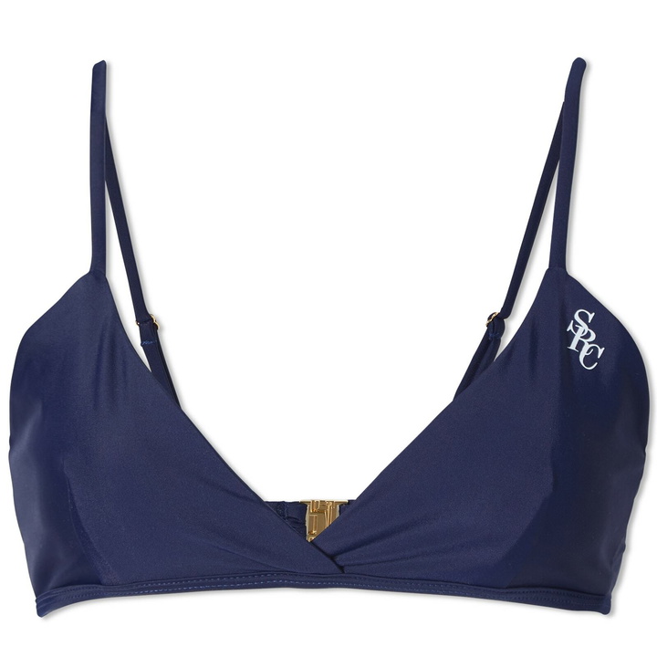 Photo: Sporty & Rich Women's Brigitte Bikini Top in Navy