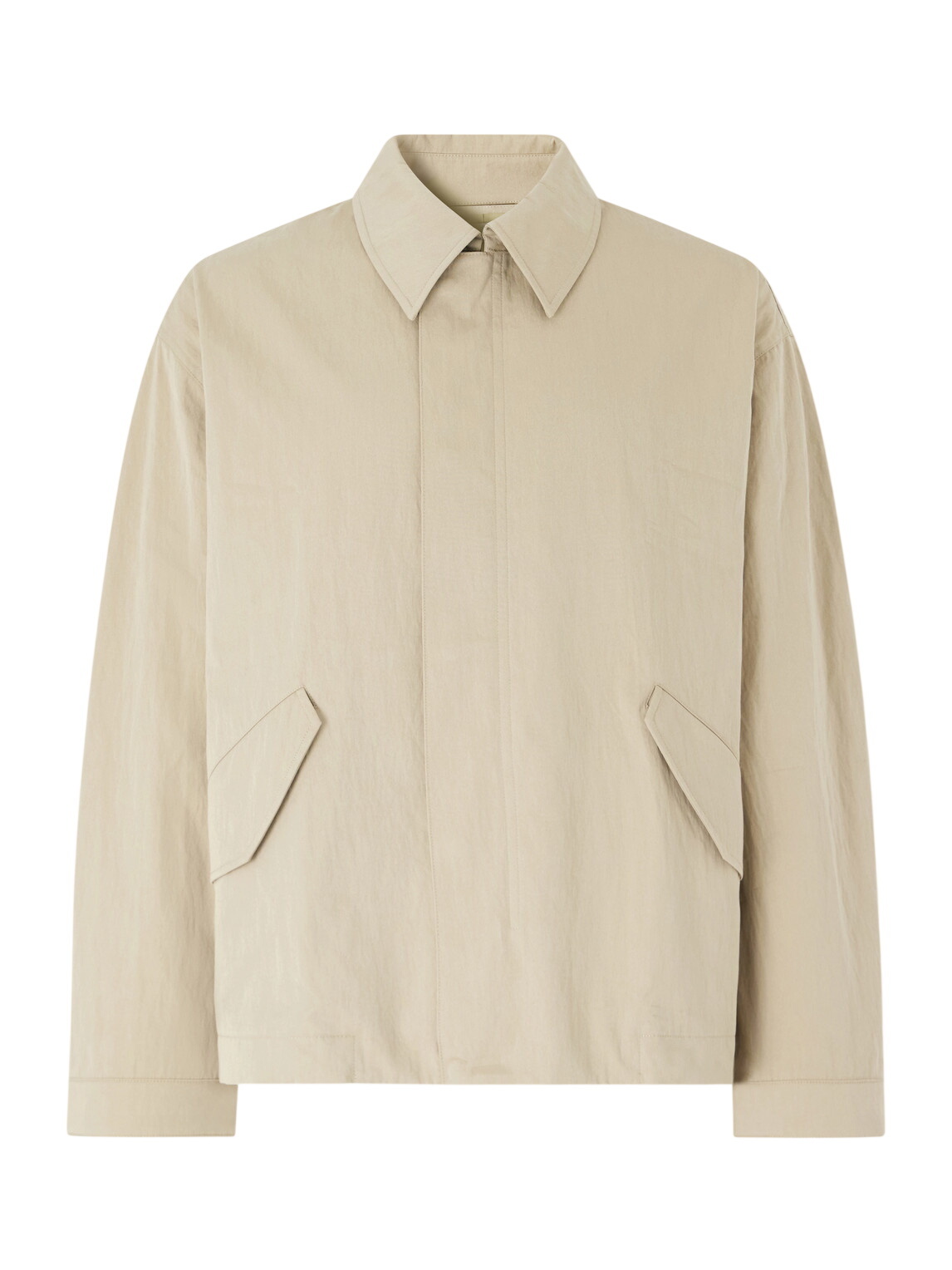 Studio Nicholson Men's Drive Technical Car Coat in Dark Navy