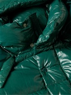 Moncler - Maya 70 Logo-Appliquéd Quilted Shell Hooded Down Jacket - Green