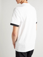 Moncler - Logo-Appliquéd Cotton-Jersey T-Shirt - White