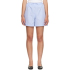 ANINE BING Blue Ramy Shorts