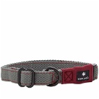 Snow Peak Peak Dog Collar 32-55 Cm in Grey/Red