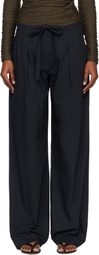 Proenza Schouler Black Proenza Schouler White Label Barrett Trousers