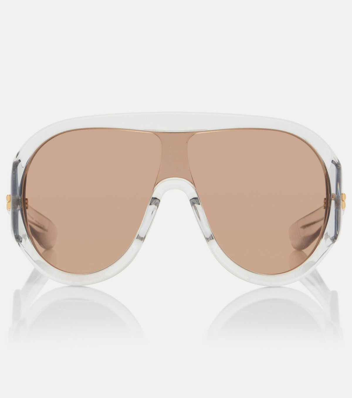 Bottega Veneta Mask shield sunglasses
