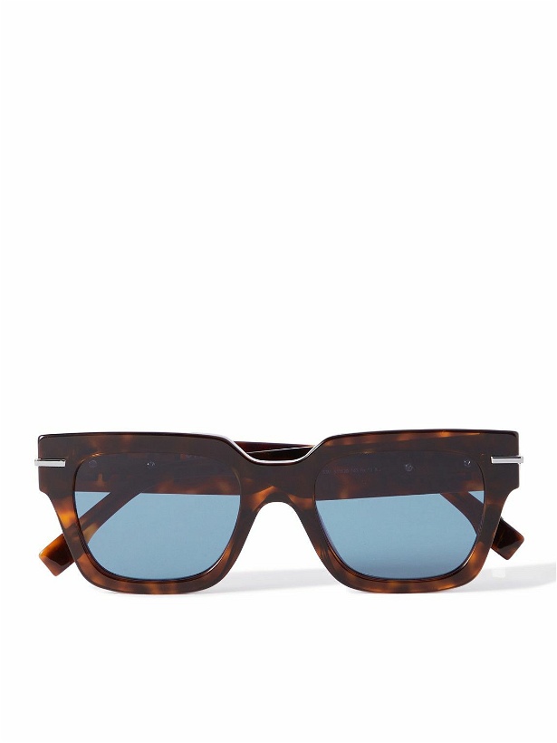 Photo: Fendi - Fendigraphy Square-Frame Tortoiseshell Acetate Sunglasses