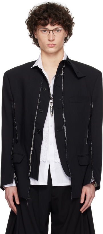 Photo: HODAKOVA Horse Hair Blazer
