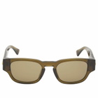 Bottega Veneta Eyewear Men's Bottega Veneta BV1460S Sunglasses in Brown 