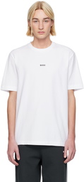 BOSS White Relaxed-Fit T-shirt
