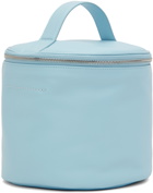 MM6 Maison Margiela Blue Hat Box Bag