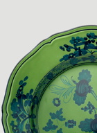 Oriente Italiano Charger Plate in Green